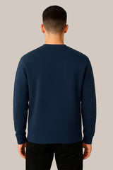 Dark Blue Sweatshirt – Everyday Ease, Timeless Look