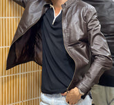 Premium Winter Jacket for Men & Women | Stylish & Warm Dark Brown