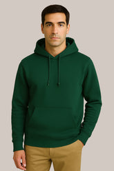 Bottle Green Hoodie – Deep Tone, Ultimate Comfort