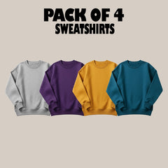Pack of 4 Full Sleeve Sweatshirts