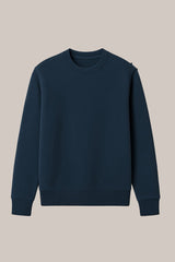 Dark Blue Sweatshirt – Everyday Ease, Timeless Look