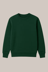 Bottle Green Sweatshirt – Bold Color, Everyday Comfort