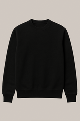 Classic Black Sweatshirt – Timeless Comfort in Every Stitch